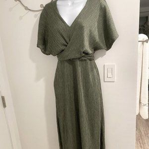 Slip-on Midi Dress